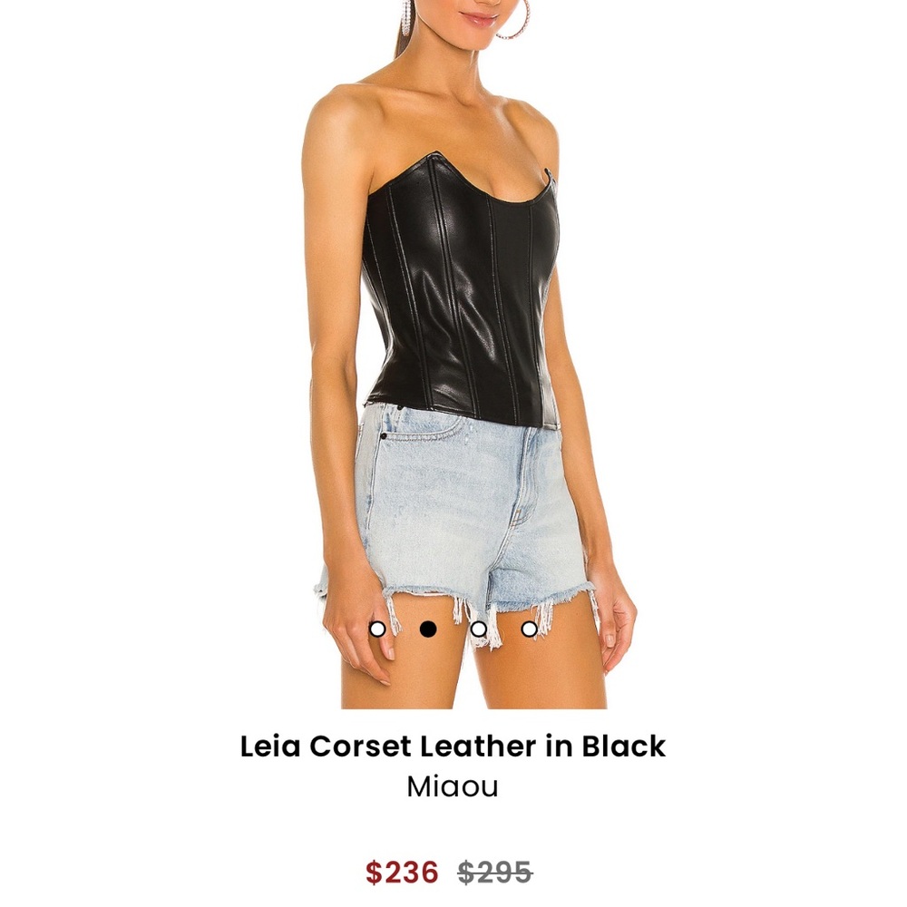 Miaou Leia Corset Black